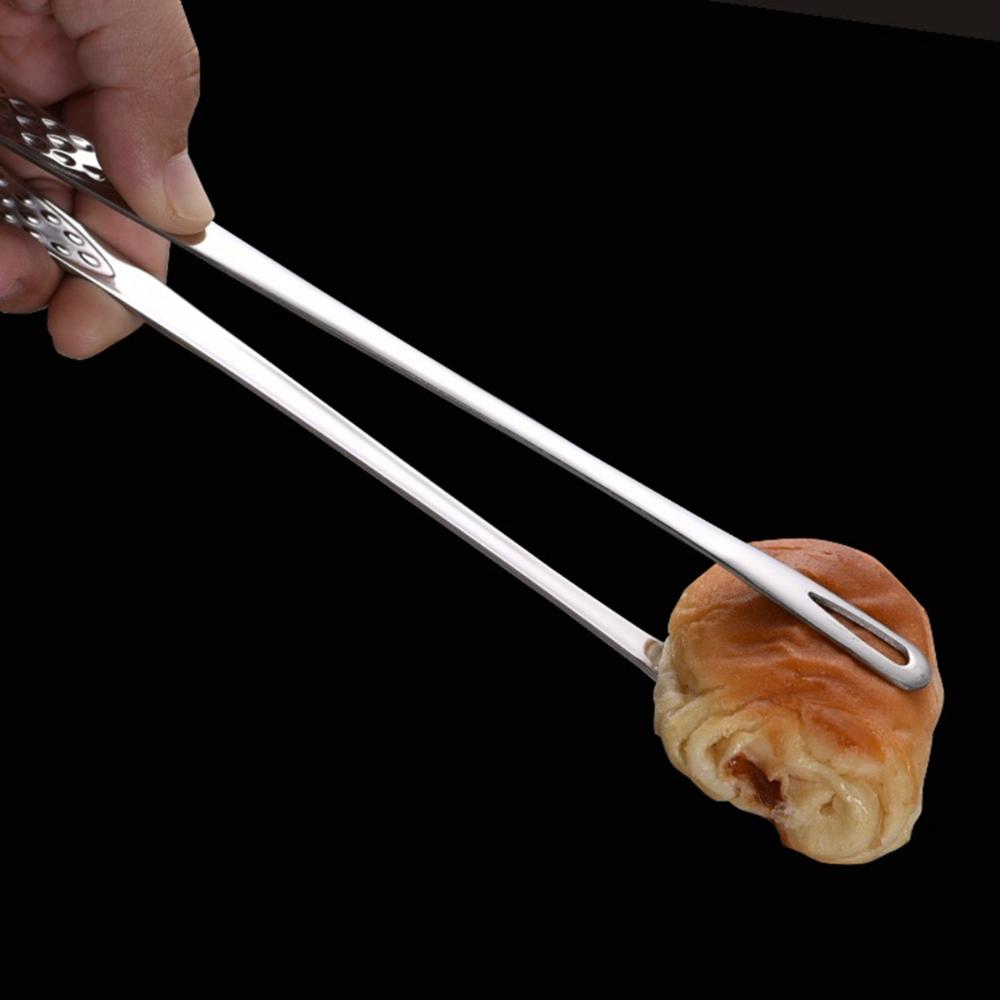 Stainless Steel Food Tongs Japanese Style Barbecue Clamp Kitchen
